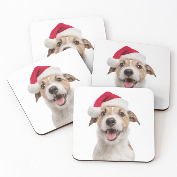 Artikelvorschau, Russell Terrier mit Weihnachtsmütze – Festliches Russell Terrier Weihnachtsdesign entworfen und verkauft von LazyOwlStore.