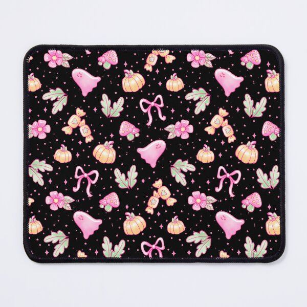 Item preview, Pastel Autumn Ghost Pattern – Cute Halloween Candycore Design designed and sold by Kalaidas-Art.