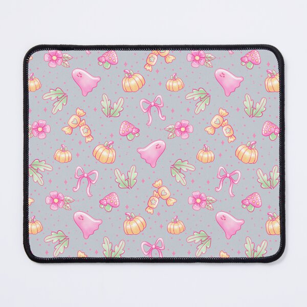 Item preview, Pastel Autumn Ghost Pattern – Cute Halloween Candycore Design designed and sold by Kalaidas-Art.