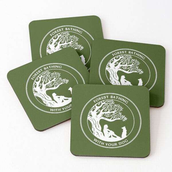 Item preview, Forest Bathing with Your Dog (White) designed and sold by NadineMazzola.