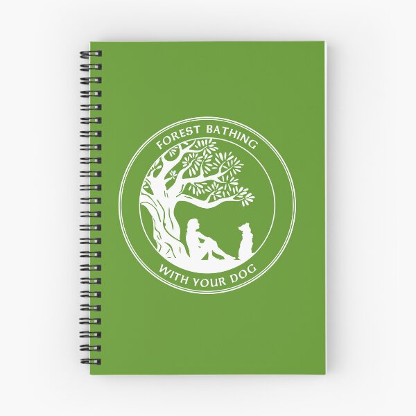 Item preview, Forest Bathing with Your Dog (White) designed and sold by NadineMazzola.