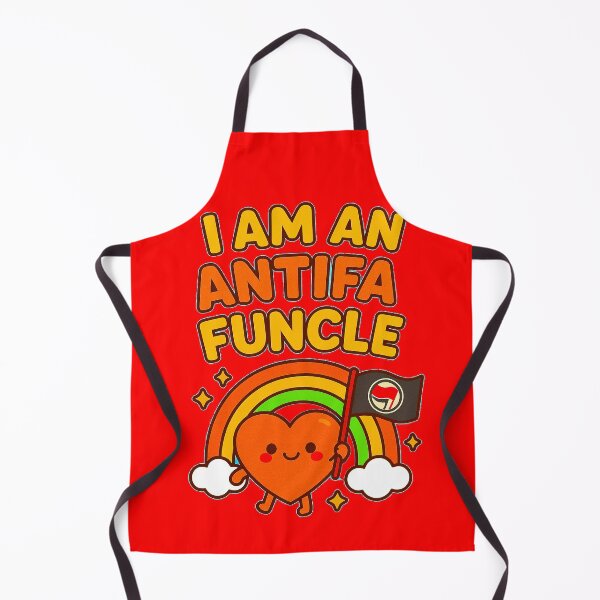 Item preview, I AM AN ANTIFA FUNCLE - Flag-Wavin’ FUNCLE - V3 designed and sold by WheelieGdArt.