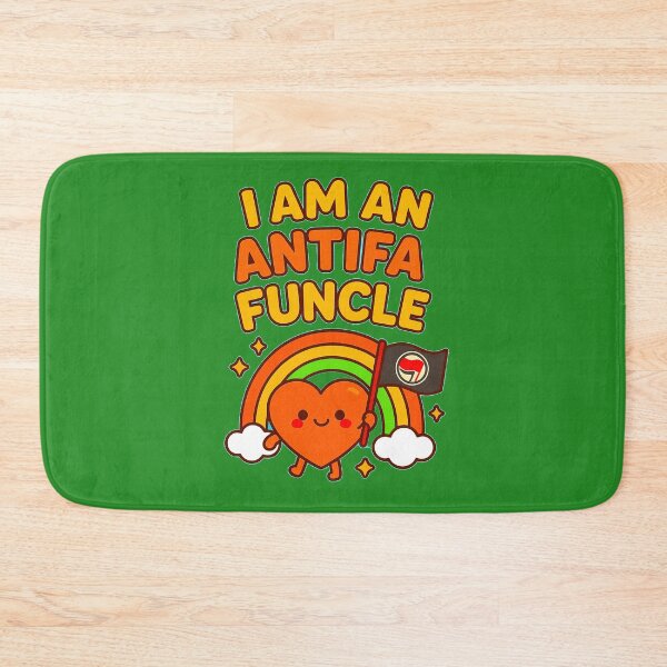 Item preview, I AM AN ANTIFA FUNCLE - Flag-Wavin’ FUNCLE - V4 designed and sold by WheelieGdArt.