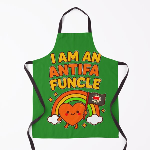 Item preview, I AM AN ANTIFA FUNCLE - Flag-Wavin’ FUNCLE - V4 designed and sold by WheelieGdArt.