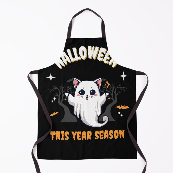 Item preview, Halloween Ghost Kitten designed and sold by PatronesKawai.