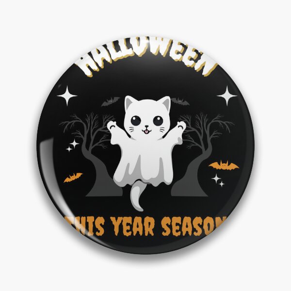 Item preview, Halloween Ghost Kitten designed and sold by PatronesKawai.