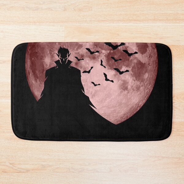 Item preview, Vampire Master Full Moon Graphic – Dark Gothic Halloween Design with Flying Bats designed and sold by JoeZigns81.