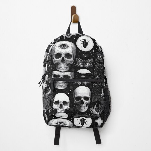 Item preview, Cosmic Pattern with Anatomical Skulls, Moths, and Owls. designed and sold by Piotrek0001.