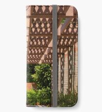 Shapes and Patterns at Brookgreen Gardens iPhone Wallet/Case/Skin