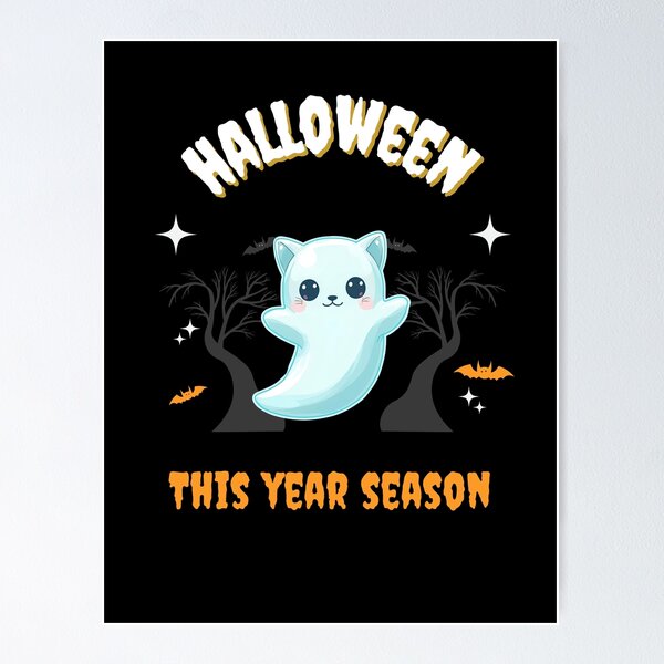 Item preview, Halloween Ghost Kitten designed and sold by PatronesKawai.