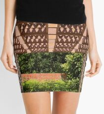 Shapes and Patterns at Brookgreen Gardens Mini Skirt