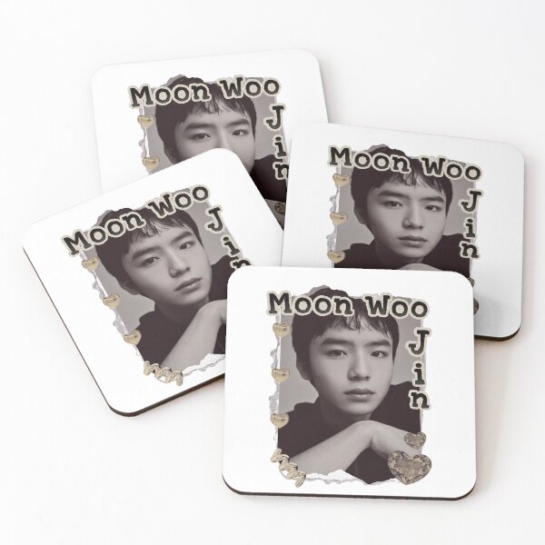Item preview, Moon Woo-jin (문우진) Korean Actor K-Drama Scrapbook Collage Cozy Y2K Vintage Design designed and sold by HELL0WBELLO.