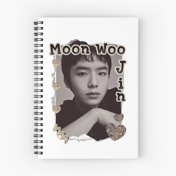 Item preview, Moon Woo-jin (문우진) Korean Actor K-Drama Scrapbook Collage Cozy Y2K Vintage Design designed and sold by HELL0WBELLO.