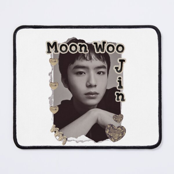 Item preview, Moon Woo-jin (문우진) Korean Actor K-Drama Scrapbook Collage Cozy Y2K Vintage Design designed and sold by HELL0WBELLO.