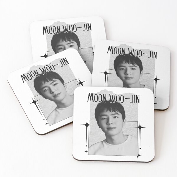 Item preview, Moon Woo-jin (문우진) Korean Actor K-Drama Scrapbook Collage Cozy Y2K Vintage Design designed and sold by HELL0WBELLO.