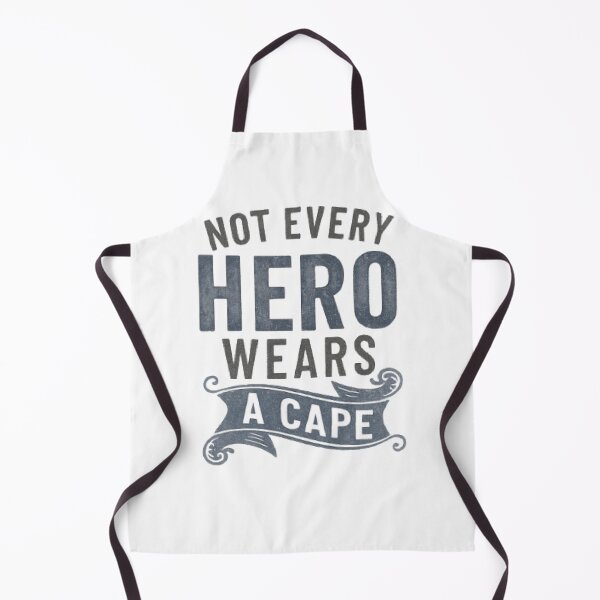 Item preview, Not Every Hero Wears a Cape – Vintage Typography Design designed and sold by Artaprintly.
