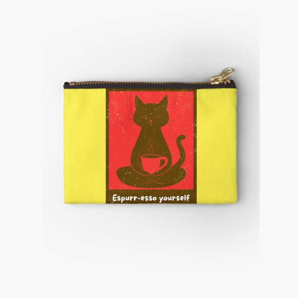 Item preview, Espurr-esso Yourself – Funny Coffee Cat Art designed and sold by FrancophileFun.