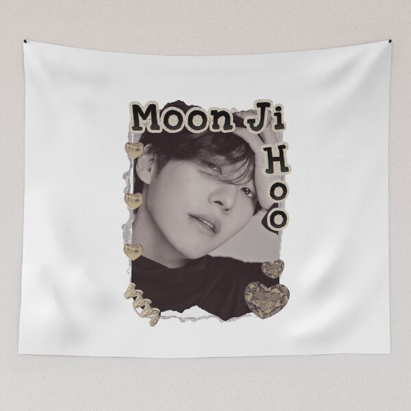 Item preview, Moon Ji-hoo (문지후) Korean Actor K-Drama Scrapbook Collage Cozy Y2K Vintage Design designed and sold by HELL0WBELLO.