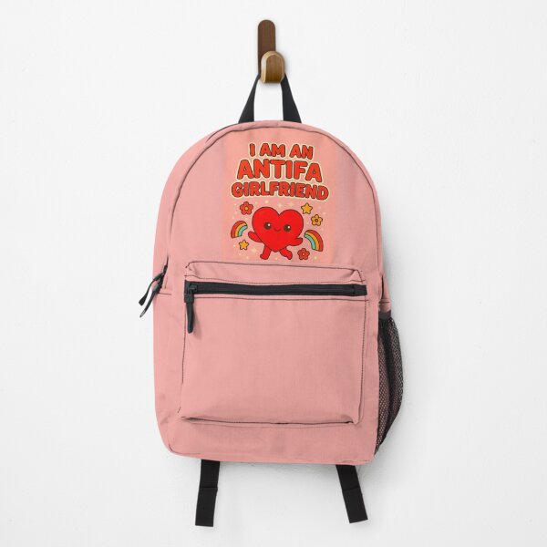 Item preview, I AM AN ANTIFA GIRLFRIEND - Antifa Sweetheart Sparkle designed and sold by WheelieGdArt.