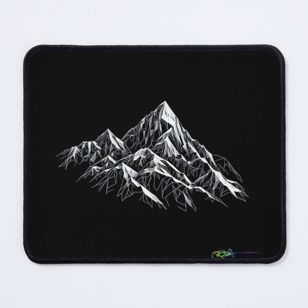 Item preview, Echo Summit — Black & White Geometric Op Art designed and sold by Benito Del Ray.