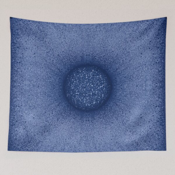Item preview, "Pouf" tile in chambray color designed and sold by Cherevan.
