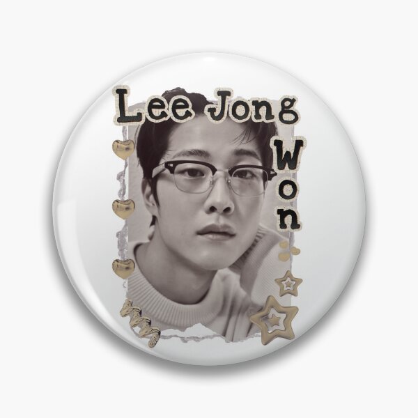 Item preview, Lee Jong Won Korean Actor K-Drama Scrapbook Collage Cozy Y2K Vintage Design designed and sold by HELL0WBELLO.
