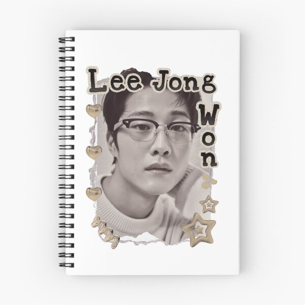 Item preview, Lee Jong Won Korean Actor K-Drama Scrapbook Collage Cozy Y2K Vintage Design designed and sold by HELL0WBELLO.