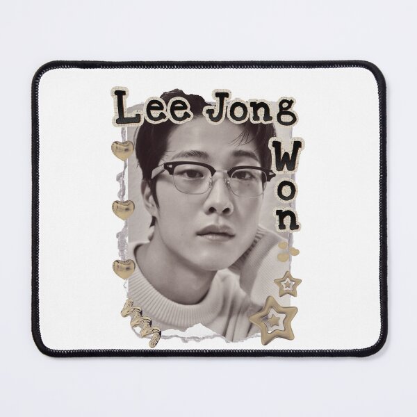 Item preview, Lee Jong Won Korean Actor K-Drama Scrapbook Collage Cozy Y2K Vintage Design designed and sold by HELL0WBELLO.