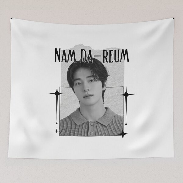 Item preview, Nam Da-reum (남다름) Korean Actor K-Drama Scrapbook Collage Cozy Y2K Vintage Design designed and sold by HELL0WBELLO.