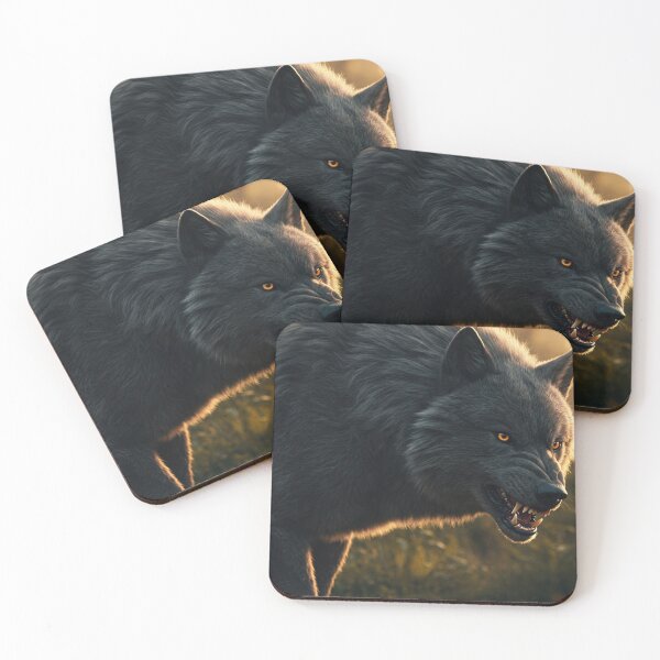 Item preview, Dire wolf  designed and sold by HuntsmithMerch.