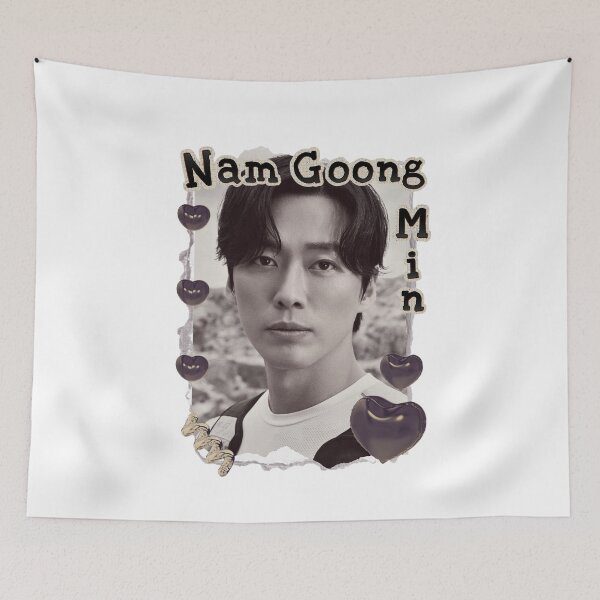 Item preview, Nam Goong-min (남궁민) Korean Actor K-Drama Scrapbook Collage Cozy Y2K Vintage Design designed and sold by HELL0WBELLO.