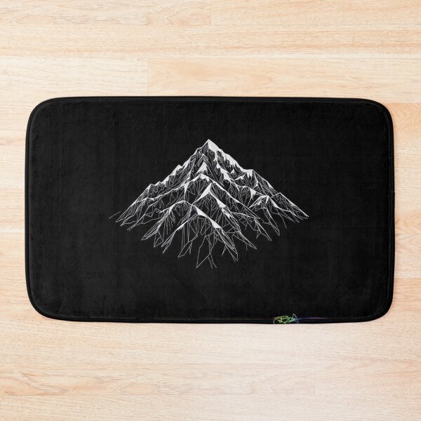 Item preview, Silent Altitude — Minimalist Op Art Mountain designed and sold by Benito Del Ray.