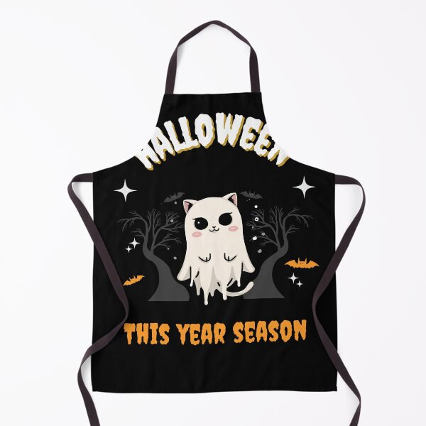Item preview, Halloween Ghost Kitten designed and sold by PatronesKawai.