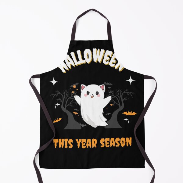 Item preview, Halloween Ghost Kitten designed and sold by PatronesKawai.