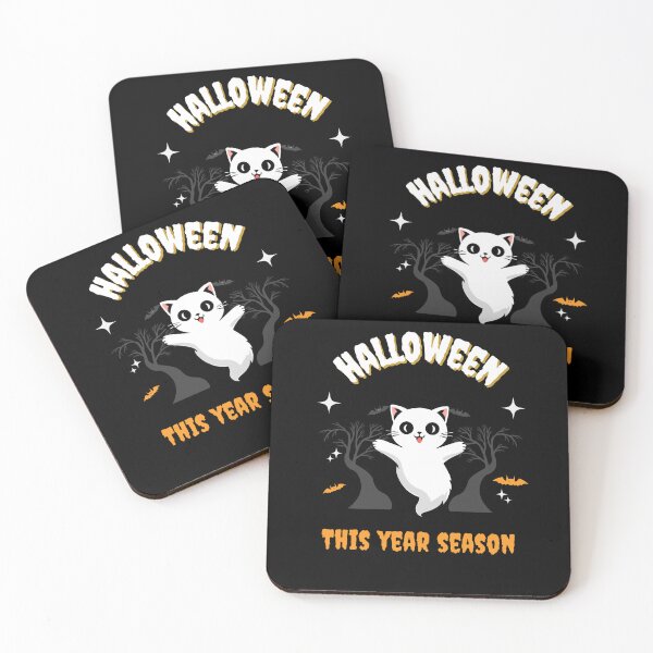 Item preview, Halloween Ghost Kitten designed and sold by PatronesKawai.