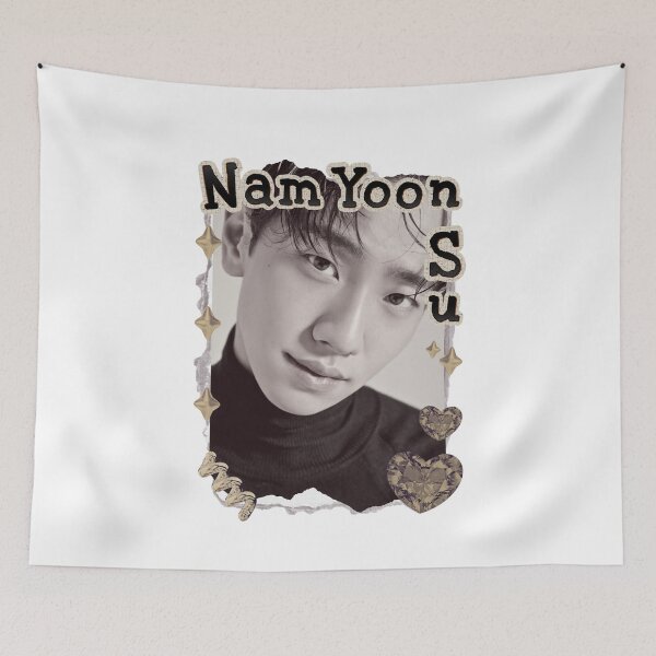 Item preview, Nam Yoon-su (남윤수) Korean Actor K-Drama Scrapbook Collage Cozy Y2K Vintage Design designed and sold by HELL0WBELLO.