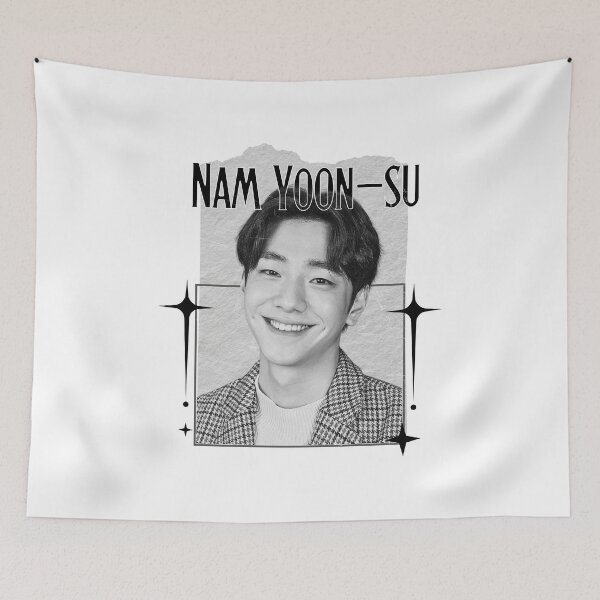 Item preview, Nam Yoon-su (남윤수)) Korean Actor K-Drama Scrapbook Collage Cozy Y2K Vintage Design designed and sold by HELL0WBELLO.