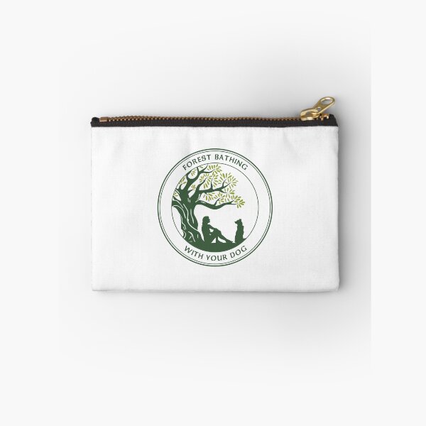 Item preview, Forest Bathing with Your Dog (Two tone green) designed and sold by NadineMazzola.