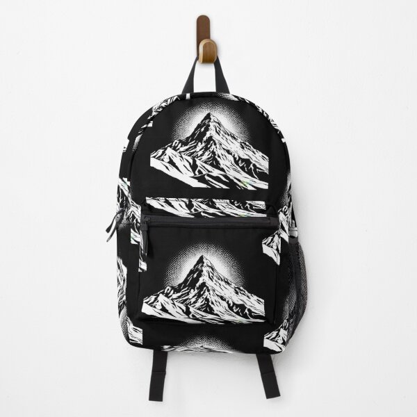 Item preview, Radiant Summit — Illuminated Mountain Op Art designed and sold by Benito Del Ray.