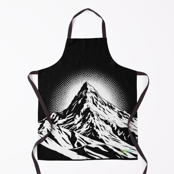 Item preview, Radiant Summit — Illuminated Mountain Op Art designed and sold by Benito Del Ray.
