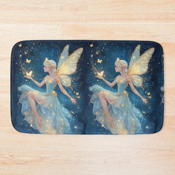 Item preview, Magic Opalite Fairy with Glowing Butterfly – Enchanting Fantasy  designed and sold by Ditstyle.