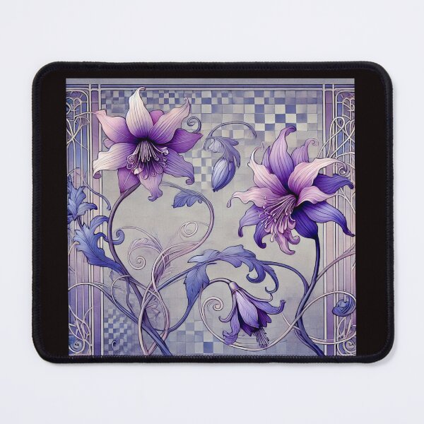 Item preview, Flowers, pixels and lilacs#2 designed and sold by Helios Be. Lavsh.