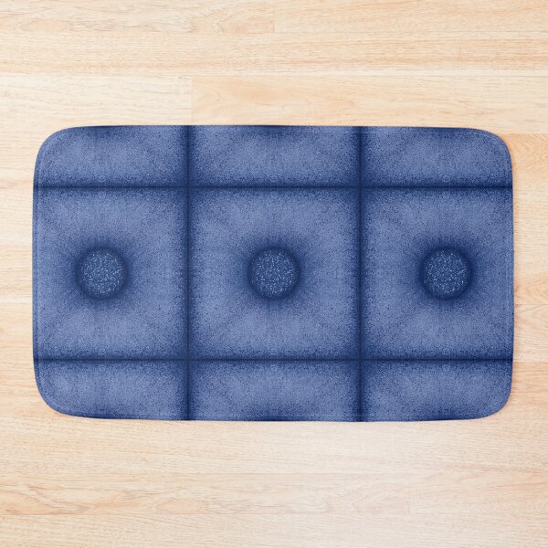 Item preview, "Pouf" tile pattern in chambray color designed and sold by Cherevan.