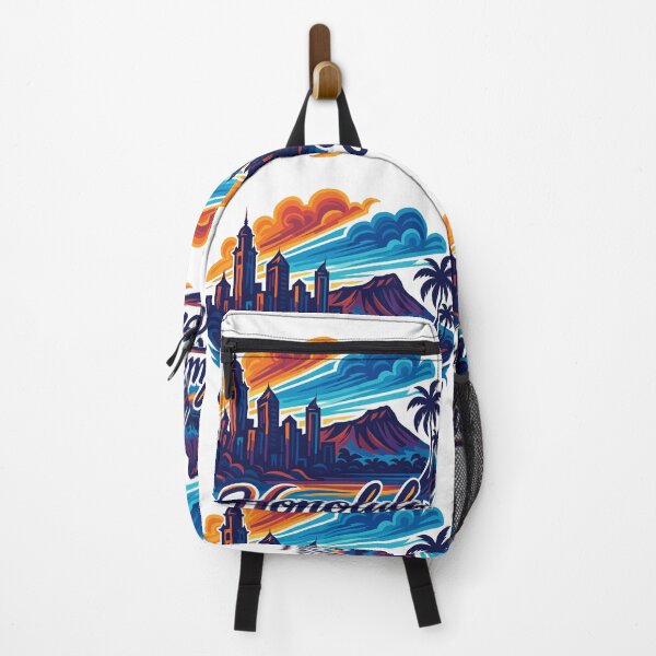 Item preview, Honolulu Waikiki Capital Hawaii Aloha Gift designed and sold by Pineapple-Tree.