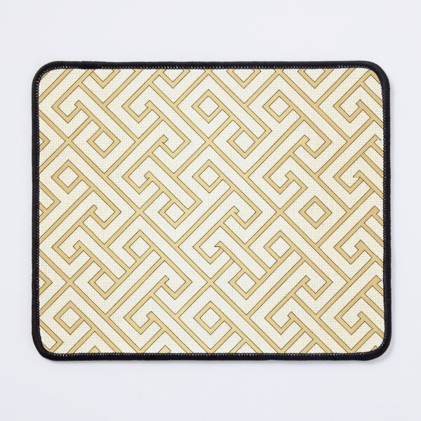 Item preview, Golden Geometric Seamless Fret Pattern Background designed and sold by RGShirtWorks.