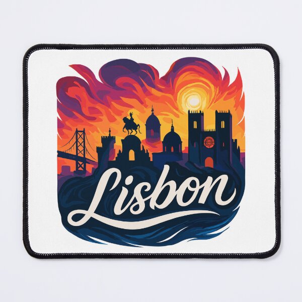 Item preview, Lisbon Lisboa capital Portugal gift designed and sold by Pineapple-Tree.