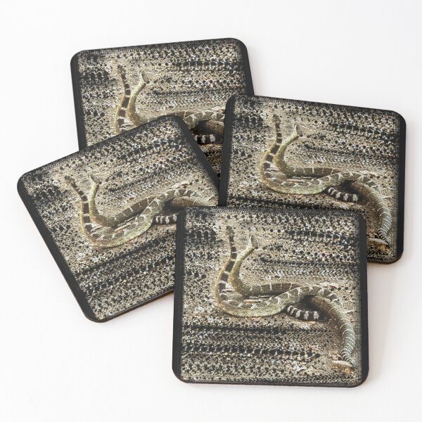 Item preview, Rattlesnake Dance Desert Art — Wild Nature Snake Design designed and sold by Styler Creative Studio.