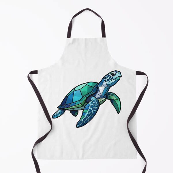 Item preview, Mosaic Turtle Art | Sea Turtle Geometric Design  designed and sold by dfranc.