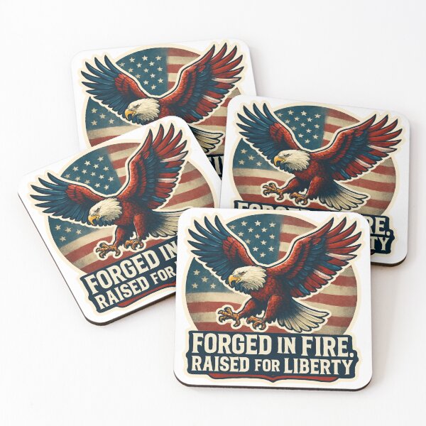 Item preview, 250th Anniversary of the USA - FORGED IN FIRE. RAISED FOR LIBERTY designed and sold by Collins Design.