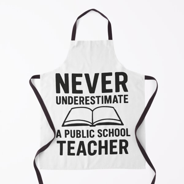 Item preview, Never Underestimate A Public School Teacher designed and sold by Anniko Art Studio.